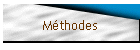 M\E9thodes